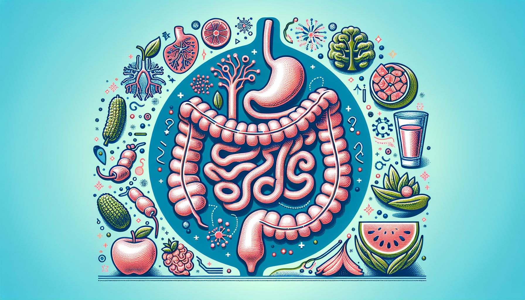 Image depicting the gastrointestinal tract and its functions